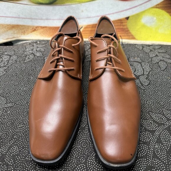 Joseph Abboud Size 11M Brown Thorton Plain Toe Oxford Brown main image 4